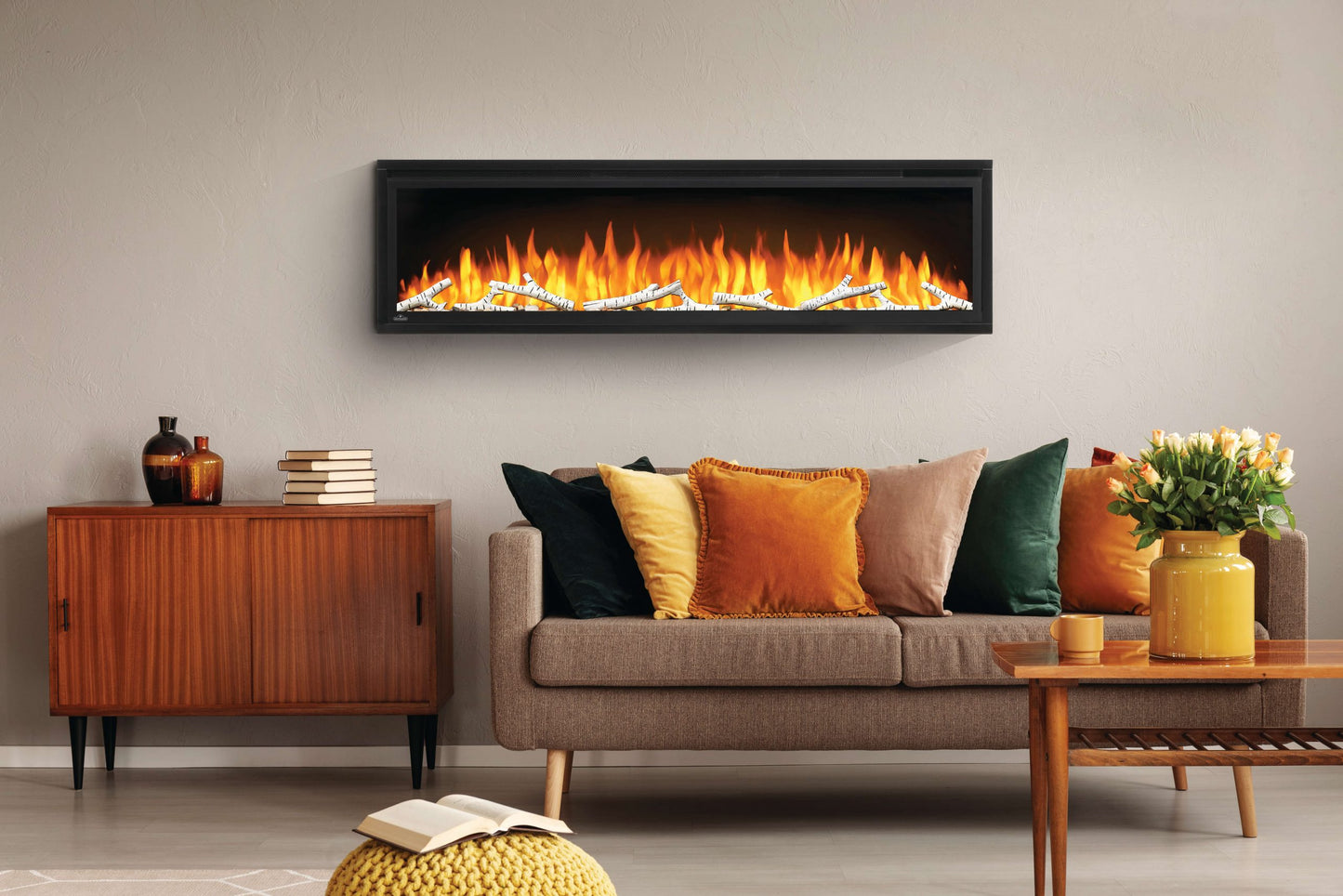 Napoleon Entice 60" Electric Fireplace