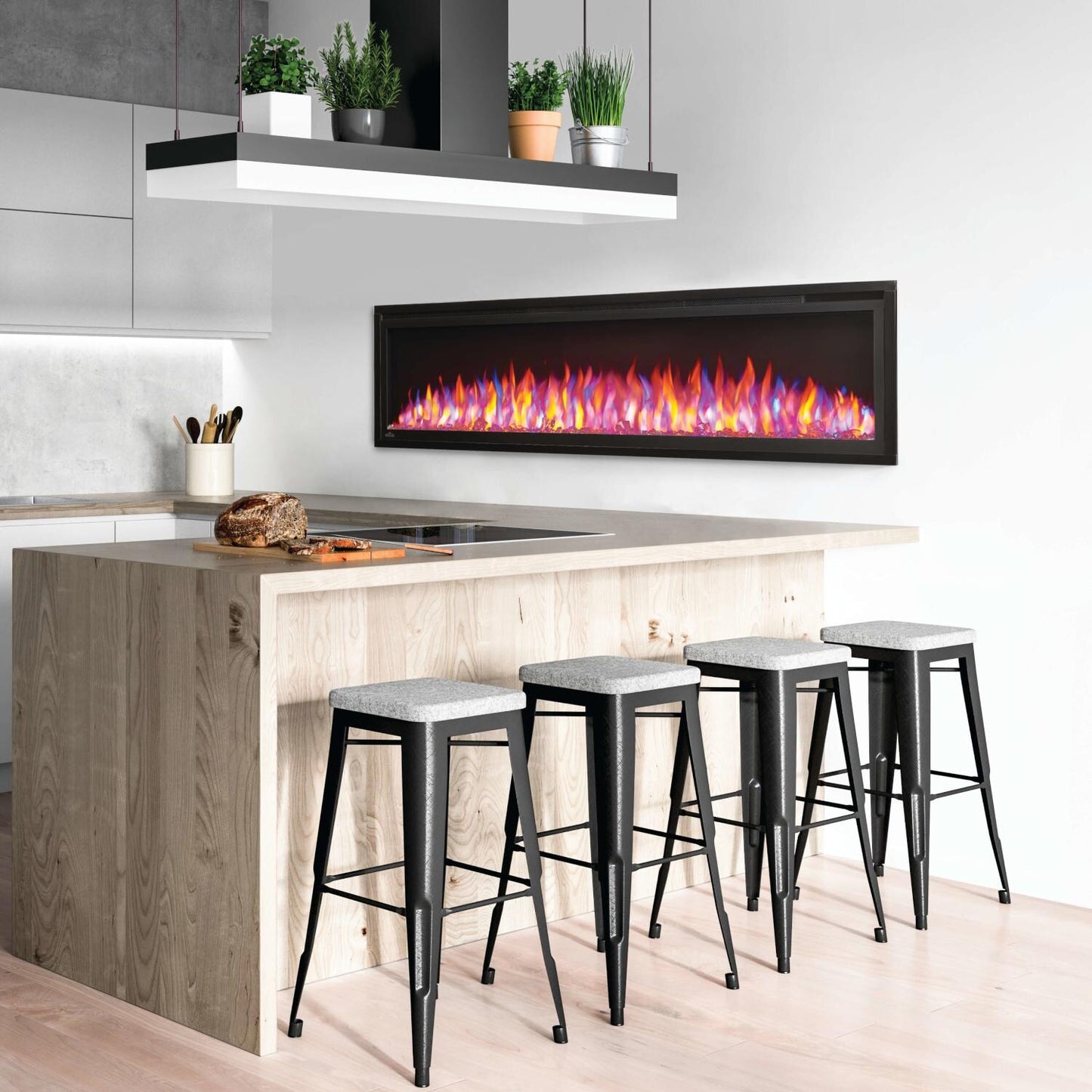 Napoleon Entice 60" Electric Fireplace