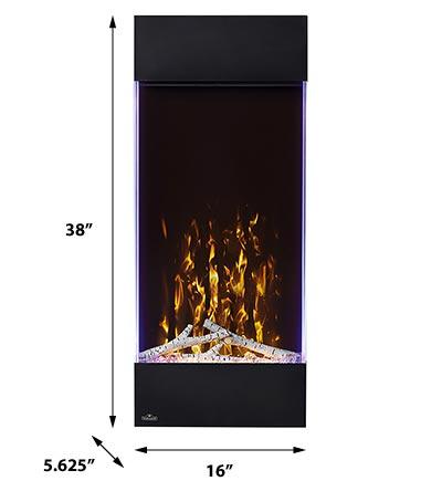 Napoleon Allure 38" Vertical Electric Fireplace
