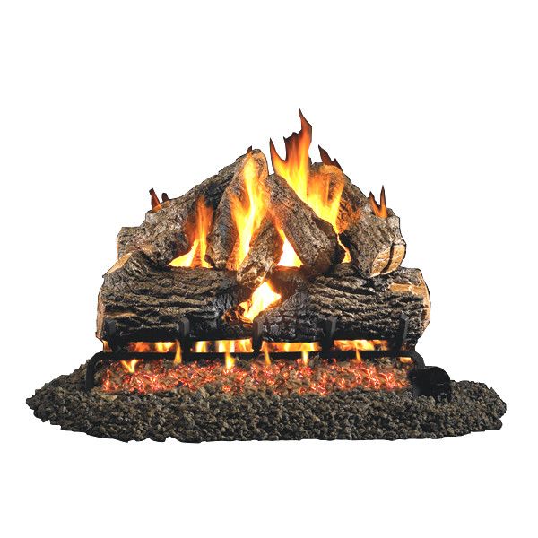 Ventis Burnt Mountain Natural Gas Log Set - 30" (Vented) (Burner Included)